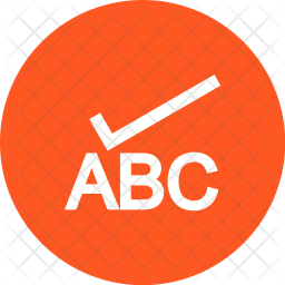 Spelling check Icon