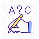 Spelling difficulties  Icon