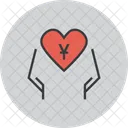 Spende Wohltatigkeit Vertrauen Symbol