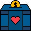 Spendenbox  Symbol