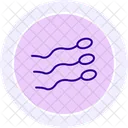 Sperm Black Outline Icon Icon