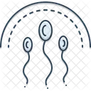 Sperm Sperm Egg Fertilizers Icon