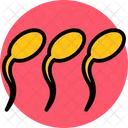 Sperms Sperms Cells Reproduction Icon