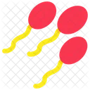 Sperms Mail Reproductive Cells Fertility Cells Icon