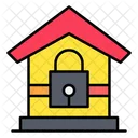 Ausgangssperre Quarantane Zu Hause Bleiben Icon