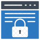 Sperren Privat Browser Symbol