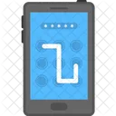 Mobil Sicherheit Smartphone Icon