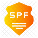 Spf Healthcare And Medical Sun Protection Icon