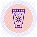 Spf Protection Color Circle Icon Icon