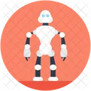 Spharisch Roboter Roboterhaft Symbol