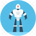 Spharisch Roboter Roboterhaft Symbol