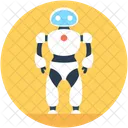 Spharisch Roboter Roboterhaft Symbol