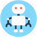 Spharisch Roboter Roboterhaft Symbol