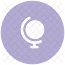 Sphere World Map Icon