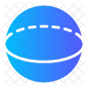 Sphere Ring Geometry Icon