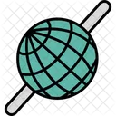 Sphere Globe Geometry Icon