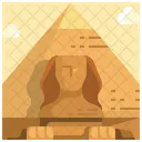 Sphinx Egypt Landmark Icon
