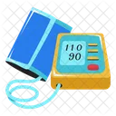 Sphygmomanometer Blood Pressure Meter Gauge Icon