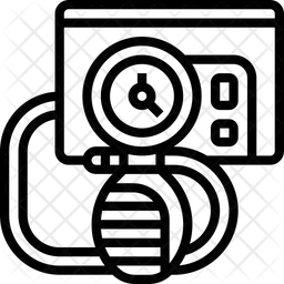 Sphygmomanometer Blood  Icon