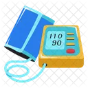 Sphygmomanometer Blood Pressure Meter Gauge Icon