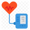 Blood Pressure Healthcare Sphymomanometer Icon