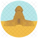 Sphynx Pyramid Sand Icon