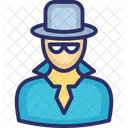 Detective Spia Agente Segreto Icon