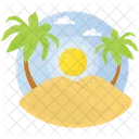 Spiaggia tropicale  Icon