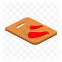 Spice Pepper Cuttingboard Icon