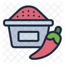 Spicy Food Pepper Icon