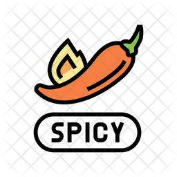 Spicy Chili Pepper  Icon