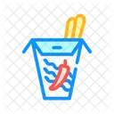 Spicy Asian Food Icon
