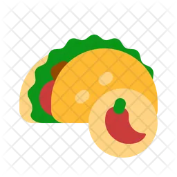 Spicy tacos  Icon