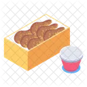 Spicy Wings Hot Sauce Flavor Icon