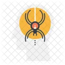 Spider Fobia Mind Icon