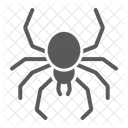 Spider Spooky Animal Icon