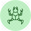 Spider Bot Pentaglow Icon