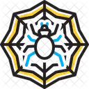 Spider Cobweb Prejudicial Icon