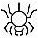 Animals Weaving Silk Spinner Icon