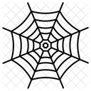 Spider Web Halloween Icon