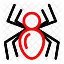 Spiderweb Halloween Ghost Icon