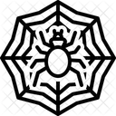 Spider Cobweb Prejudicial Icon