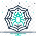 Spider Cobweb Prejudicial Icon