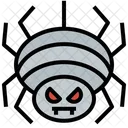 Spider Spooky Frightening Icon