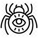 Spider All Seeing Eye Providence Icon
