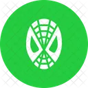 Spiderman Superheld Maske Symbol