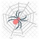 Spider Web Dreadful Horrible Icon