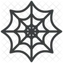 Spider Web Halloween Scary Icon
