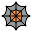 Spider Web Halloween Scary Icon