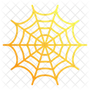 Spider Web Halloween Scary Icon